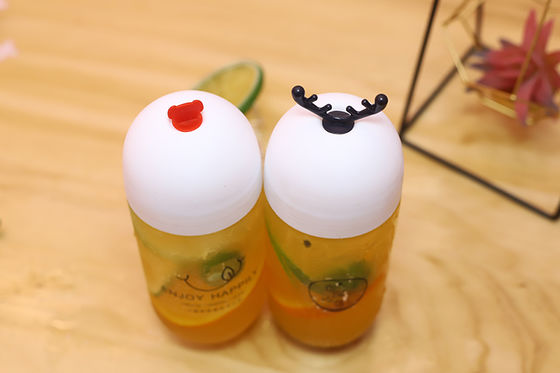 Isolatie handvat Gebruikelijke opslag van dranken Duidelijke melk thee flessen