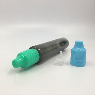 Transparante E-vloeistofffles met 18 mm nekgrootte en 10 ml 15 ml 30 ml 60 ml 80 ml 100 ml capaciteit