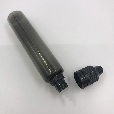 Transparante E-vloeistofffles met 18 mm nekgrootte en 10 ml 15 ml 30 ml 60 ml 80 ml 100 ml capaciteit