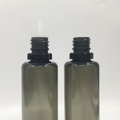 Transparante E-vloeistofffles met 18 mm nekgrootte en 10 ml 15 ml 30 ml 60 ml 80 ml 100 ml capaciteit
