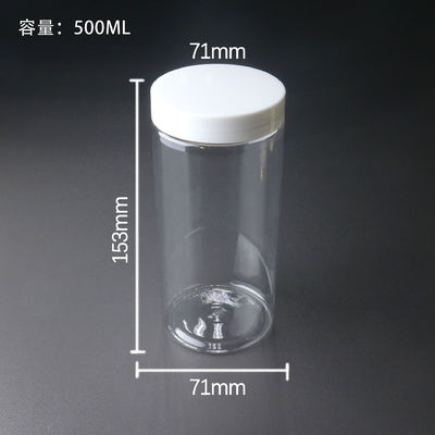 Customizable Logo Plastic Container Jars for Organized and Branded Storage