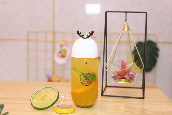 Middelgrote lekvrije melktheeflessen, perfect voor thee verpakking, zorgen voor lekvrije en veilige containers