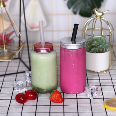 Handvaten melk thee flessen lekkagebestendige vierkant ronde vorm perfect voor commerciële dranken distributeurs en detailhandelaren