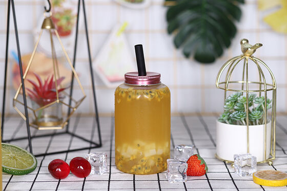 Handvaten melk thee flessen lekkagebestendige vierkant ronde vorm perfect voor commerciële dranken distributeurs en detailhandelaren