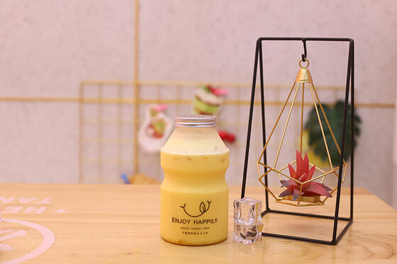 Lekvrije Milk Tea Flessen Vierkant Rond met Isolatie die Lekbestendigheid en Temperatuurregeling Bieden