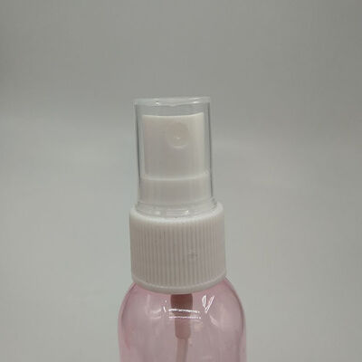 Round PET Spray Bottle Smooth Surface Durable Transparent Body Ideal for Liquid Storage Sprays and Cosmetic Applications