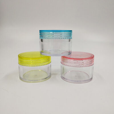 65 mm diameter Plastic Jar Containers met capaciteit 2 oz 3 oz 4 oz 5 oz 6 oz 7 oz 8 oz inclusief drukgevoelige afdichting Ontworpen voor verpakking