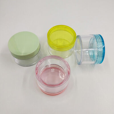 65 mm diameter Plastic Jar Containers met capaciteit 2 oz 3 oz 4 oz 5 oz 6 oz 7 oz 8 oz inclusief drukgevoelige afdichting Ontworpen voor verpakking