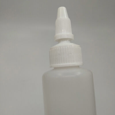Glazen plastic druppelflessen ontworpen met een glad oppervlak en schroefdop afdichtingstype dat lekvrije vloeistofopslag biedt