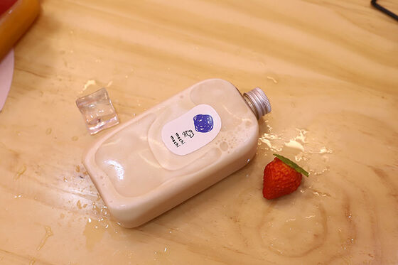 Doorzichtige plastic bubbel thee potten transparante containers die gemakkelijke identificatie van de inhoud mogelijk maken Perfect voor bubbel thee winkels