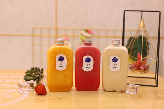 Doorzichtige plastic bubbel thee potten transparante containers die gemakkelijke identificatie van de inhoud mogelijk maken Perfect voor bubbel thee winkels