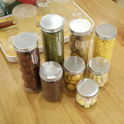 Plastic potten met een diameter van 100 met een drukgevoelige afdichting, een veilige sluiting en een langere houdbaarheid