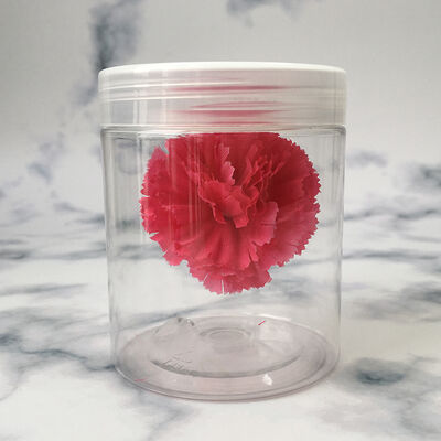 Plastic bewaarbussen met plastic deksel lekvrije containers gebruikt in de voedselverwerkende en retailomgeving