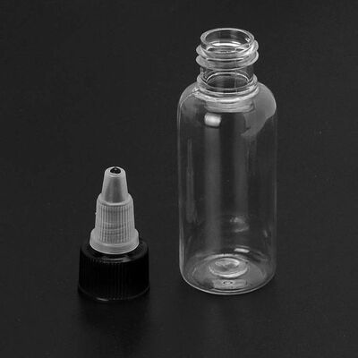 Glas-plastic dropperflessen ideaal voor vloeistofbehandelingstoepassingen, met inbegrip van essentiële oliën, serums en laboratoriumchemische stoffen