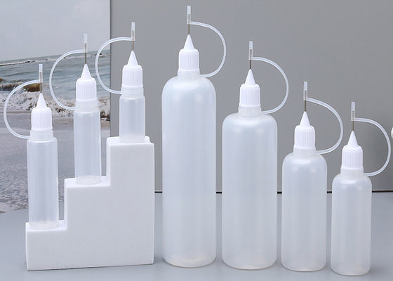 van het de naalduiteinde van 10ml 15ml 30ml in het groot van het druppelbuisjeflessen e vloeibare plastic de samendrukkingsflessen