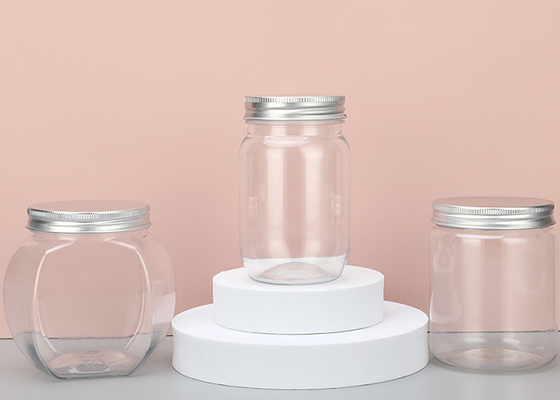 280ml Plastic de Kruikcontainers van de aluminiumglb Brede Mond met Deksels 32g