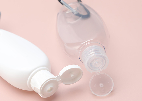 50ml zeer belangrijke van de de Reis Plastic Hand van de kettingssamendrukking het Desinfecterende middelflessen met Flip Top Cap