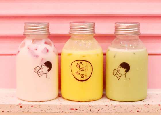 11oz plastic Rekupereerbaar Koud geperst Juice Bottles For Juice Packaging