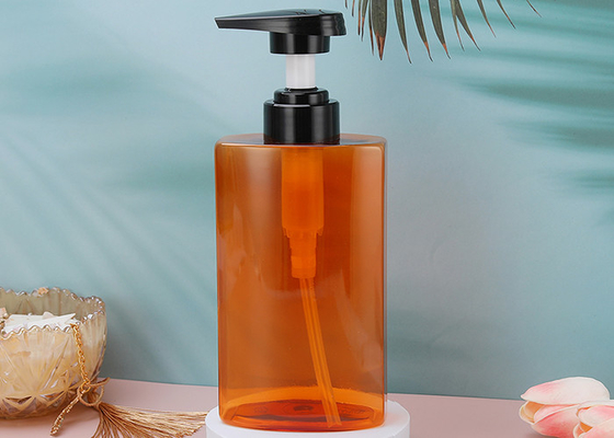 Van het de Lotion450ml HUISDIER van de handzeep Lege Plastic de Pompfles met Zwarte Pomp