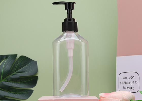 Navulbare van de het HUISDIERENpomp van ISO9001 Vlakke de Fles 300ml 700ml het Uitdelen Lotionsshampoo