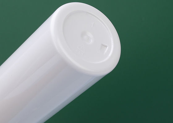 Flip-top-sluitingscontainers van polymeercrème met kunststof UV-geelektroplateerde deksels op maat