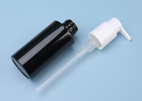 Van de Lotionflessen 100ml van PETG Plastic Zwarte LOODVRIJE het HUISDIERENfles BPA