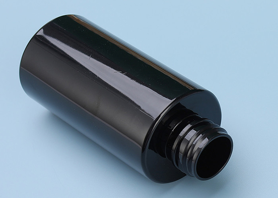 Van de Lotionflessen 100ml van PETG Plastic Zwarte LOODVRIJE het HUISDIERENfles BPA