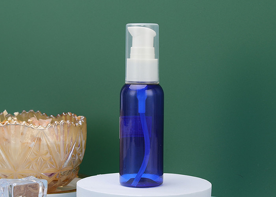 Blauwe SGS Plastic Vrije de Pompflessen 60ml BPA van het Lotionhuisdier