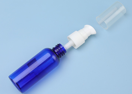 Blauwe SGS Plastic Vrije de Pompflessen 60ml BPA van het Lotionhuisdier