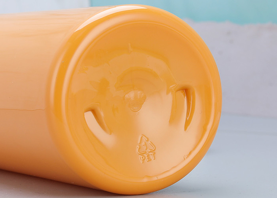 25mm Oranje de Automaatflessen 900ml van de Shampoo Plastic Pomp