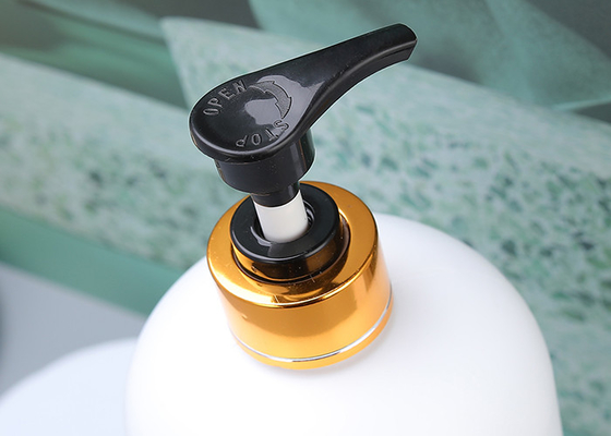 100% de zuivere Materiële HDPE Witte Rang van het de Flessenvoedsel van de Lotionpomp