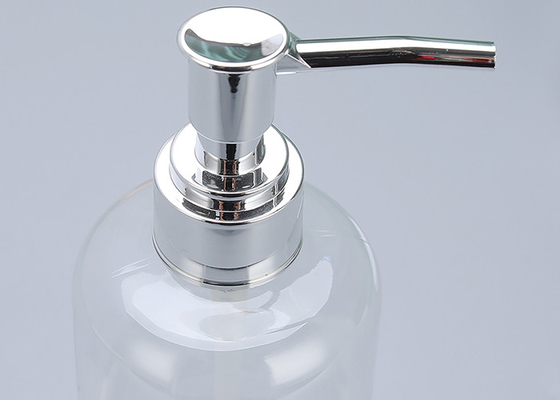 Lege Shampoofles met de plastic Flessen van Roestvrij staalpompen voor Etherische oliën, Lotions en Vloeibare Zeep