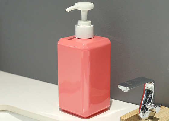 400ml de vierkante Kosmetische Fles van PETG met Pomp Rekupereerbare Duurzaam