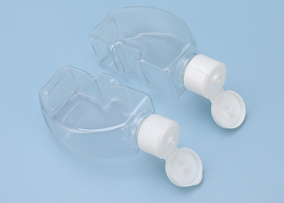 OEM Dubbele Clamshell Plastic Fles met Schroefdeksel Rekupereerbare 120ml