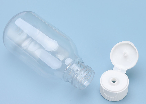 Op maat gemaakte 100 ml plastic schroeftopflessen met afdichting