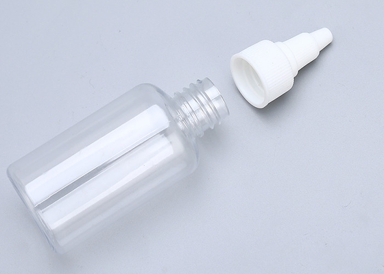 De etherische olie 50ml 30ml ontruimt Plastic het Schermdruk van Druppelbuisjeflessen