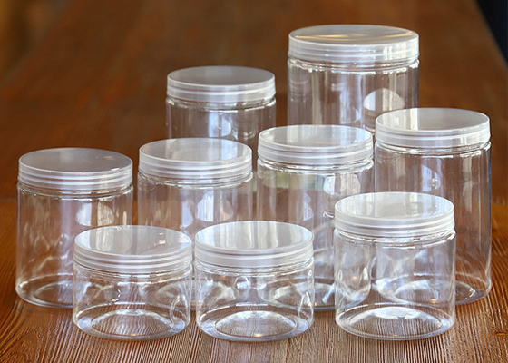 Navulbare Dia 85mm Ronde Plastic Reiscontainer met Schroefdeksel