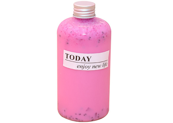 H 13.8cm Leeg Juice Milk Tea Bottles With-Aluminium GLB