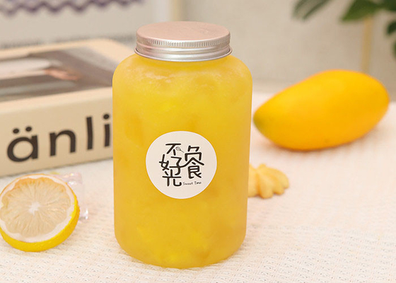 Plastic Opnieuw te gebruiken Juice Bottles For Milk Tea 350ML 500ML