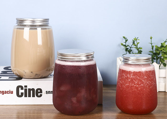 de Flessen van de de Melkthee van 350ml 500ml 650ml met Dekking
