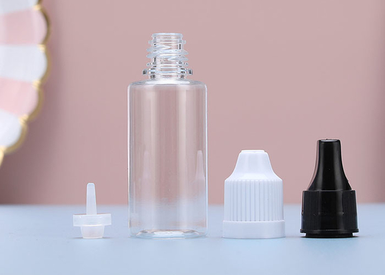 Plastic Flessen van de HUISDIERENe de Vloeibare Vape Olie met Druppelbuisjekappen 8ml