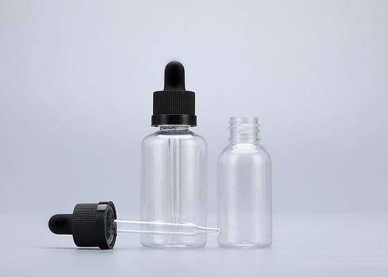 E de Vloeibare 100% Flessen van het HUISDIEREN Plastic Druppelbuisje met Kindveilige Kappen