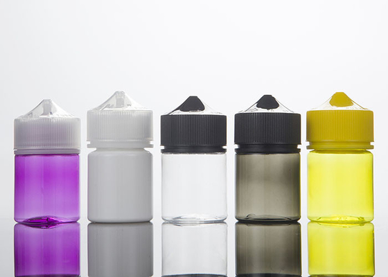 De Fles van ISO9001 60ml Mini Empty Squeezable Liquid Dropper met GLB met Stamper GLB
