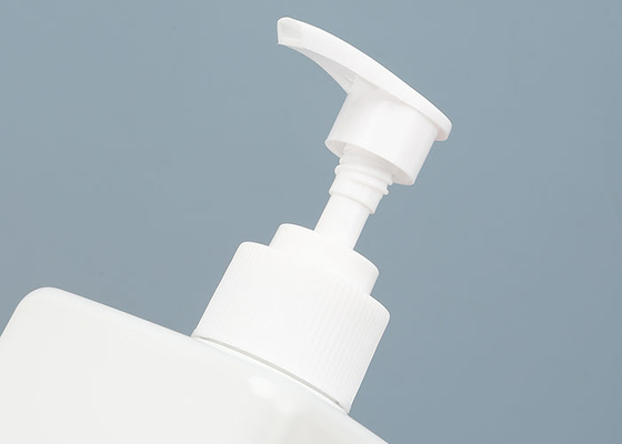 Witte Vierkante Lege Plastic Flessen met Afsluitbare Pompen 400ml