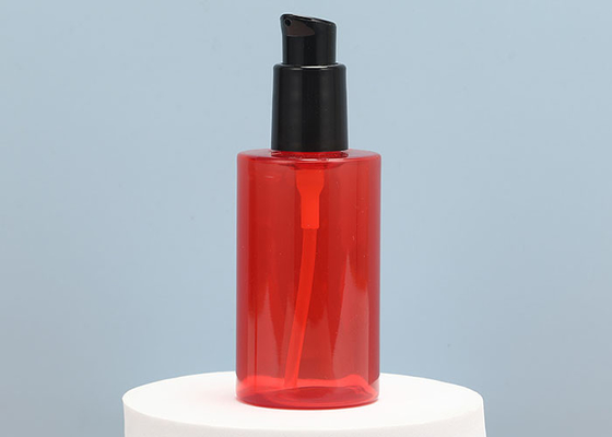 Rode Lege Plastic de Pompflessen van 60ml 150ml voor het Uitdelen van Lotionsshampoo