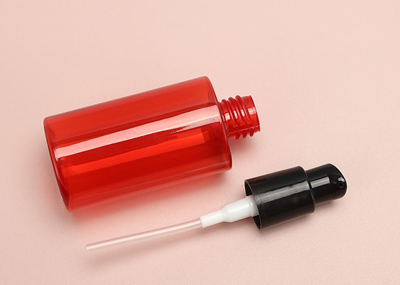 Rode Lege Plastic de Pompflessen van 60ml 150ml voor het Uitdelen van Lotionsshampoo