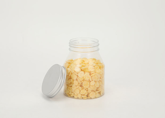 350ML Container van de het Huisdierenkruik van de voedselrang de Duidelijke Plastic met Aluminiumdeksel
