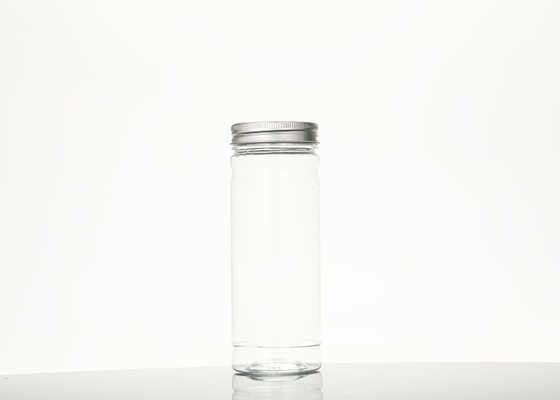 Brede Mond om het Plastic Schroefdopdeksel 295ML 380ML van Huisdieren Plastic JarsWith