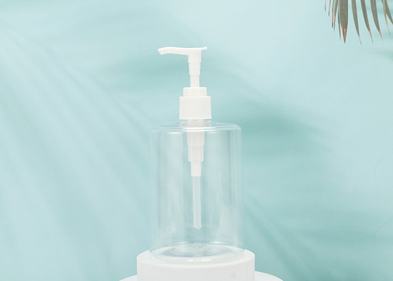 Kosmetische de Flessen16oz Plastic Glanzende Cilindrisch van de HUISDIEREN Lege 500ml Pomp