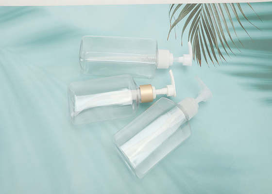 Het lege van de de Pompfles 350ml van het Handdesinfecterende middel Plastic HUISDIER voor shampoo, lotion